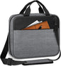 FINPAC Extra Large Bible Cover, Carrying Book Case Church Bag Bible Protective with Detachable Shoulder Strap & Zippered Pocket, Gift for Men Women, Gray