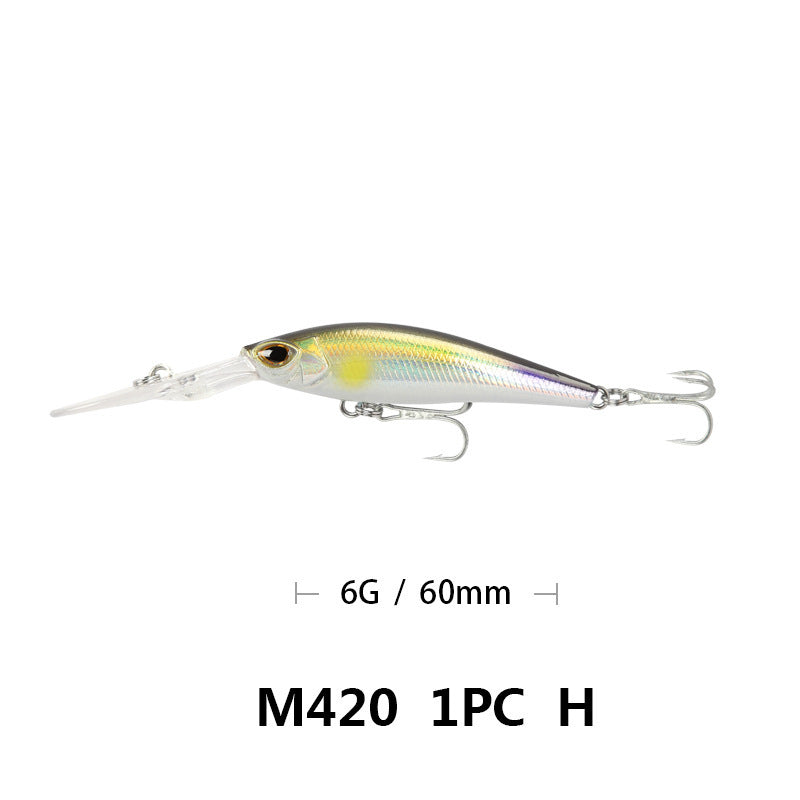 Lua Bait Fishing Mino 6g 9cm Long Tongue Plate Scuba Mino Lua Bait