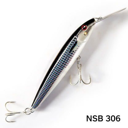 Iron Tongue Plate Mino Large Clear Needle Bait