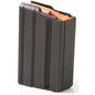 Asc Rifle Magazines Asc ASC AR Family Rifle Magazine Orange Follower 223 Remington Black Aluminum 10/rd
