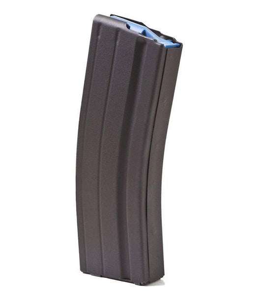 Asc Rifle Magazines Asc ASC AR Family Rifle Magazine Blue Follower 6.5 Grendel Black Stainless Steel 25/rd