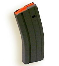 Asc Rifle Magazines Asc ASC AR Family Rifle Magazine Orange Follower 223 Remington Black Stainless Steel 30 Round