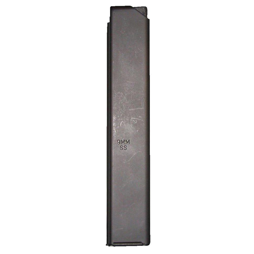 Asc Rifle Magazines Asc ASC AR Family Rifle Magazine Orange Follower 9mm Black Stainless Steel 32/rd