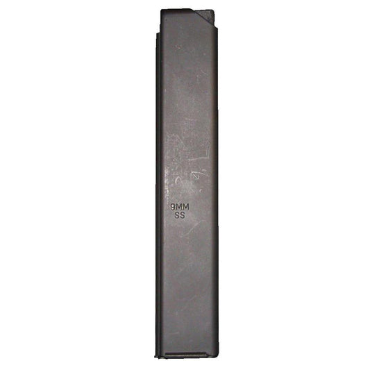 Asc Rifle Magazines Asc ASC AR Family Rifle Magazine Orange Follower 9mm Black Stainless Steel 32/rd