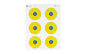 ACTION TGT BRIGHT 6 BULLSEYE 100PK