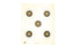 ACTION TGT BLSEYE ORG CENTERS 100PK