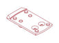 ZRO Delta LLC Optics|Red Dot Sight Mounts &amp; Adapters ZRO Delta LLC ZRO Delta MODULUS Mounting Plate - SHIELD