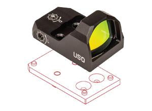 ZRO Delta LLC Red Dot Sight Mounts &amp; Adapters ZRO Delta LLC ZRO Delta MODULUS Mounting Plate - US Optics DRS
