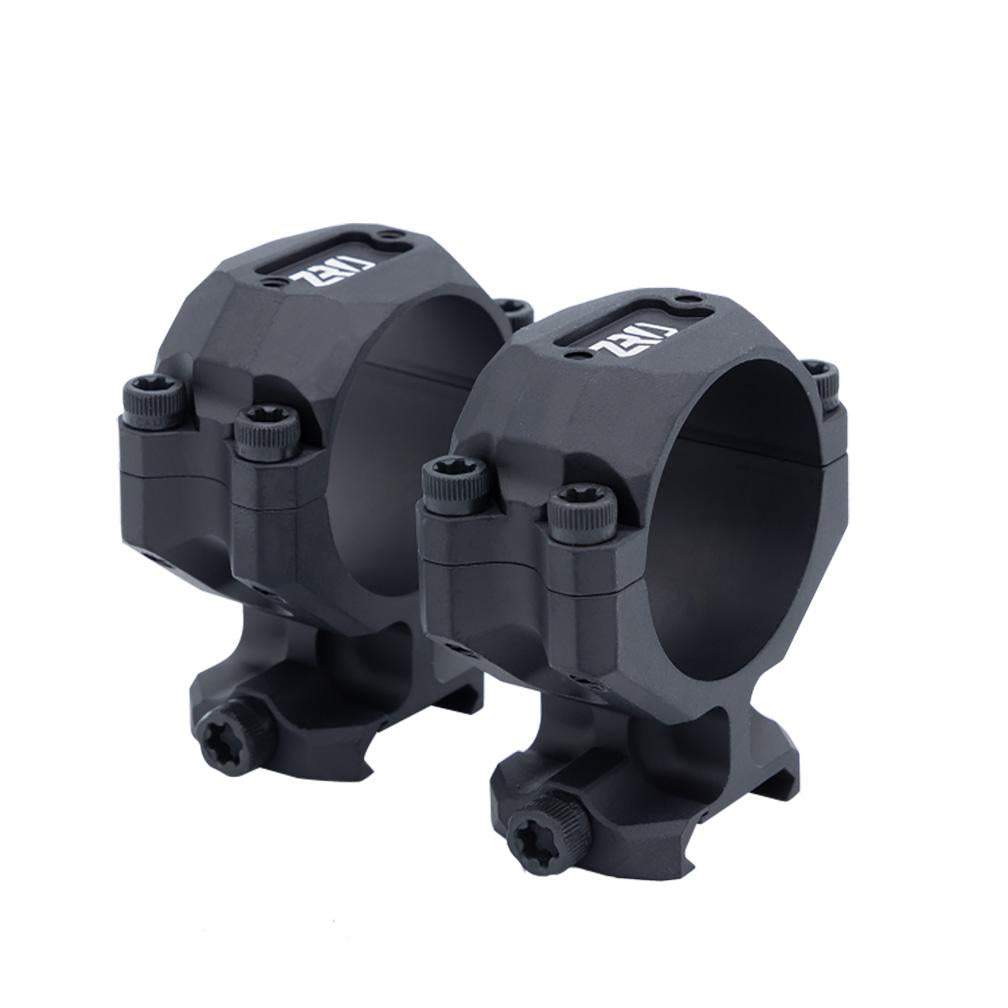 ZRO Delta LLC Scope Rings ZRO Delta LLC ZRO Delta 34MM Stealthcut Rings 1.25" Black