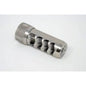 Area419 Muzzle Devices Area419 Area 419 Sidewinder Magnum Self Timing Muzzle Brake 6.5mm Raw Stainless 5/8-24