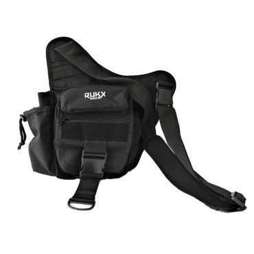 American Tactical Inc-ATI Waist Packs American Tactical Inc-ATI ATI Single Strap Sling Bag Black Rukx Gear