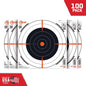 Allen Paper Targets Allen EZ Aim paper Bullseye Target Pad 12x12 100 per Pad