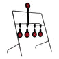 Allen Steel Targets Allen EZ-Aim Deflector Resetting Spinner Target System 16"W x 22.25"H Black/Red