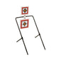 Allen Target Stands &amp; Accessories Allen EZ-Aim Hardrock AR500 Square Spinner Targets & Stand for Rimfire Rounds & Centerfire Pistols 9.5"W x 22.75"H White/Red/Black