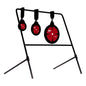 Allen Shooting|Steel Targets Allen EZ-Aim Triple Deflector Spinner Target System Rimfire 22 Cal. & Air Guns 10.75"W x 12.5"H - Black/Red