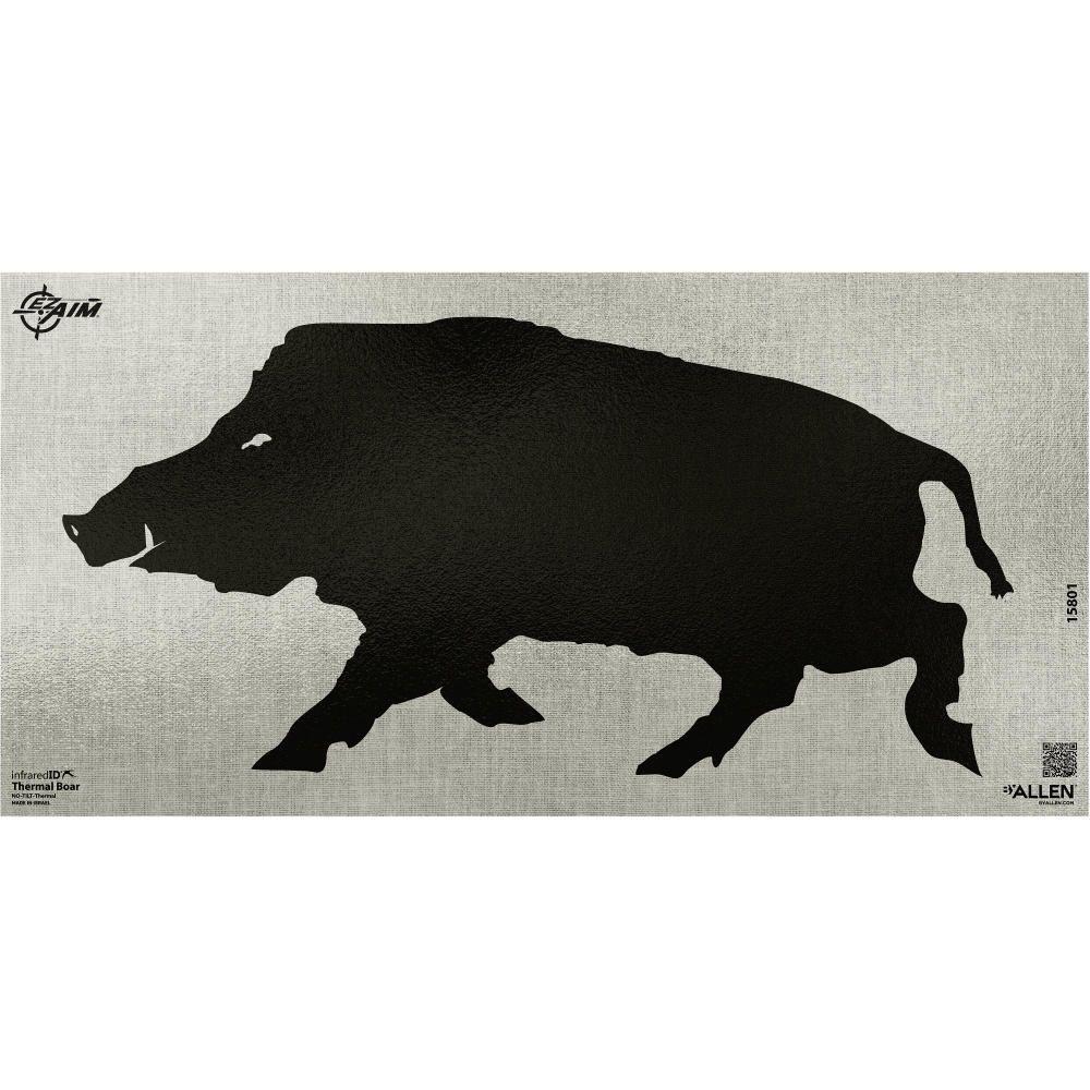 Allen Shooting|Paper Targets Allen EZ Aim Thermal ID Boar Paper Target 24"x12" Grey