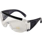 Allen Shooting Glasses Allen Fit Over Shooting Glasses Black Frames with Clear Lens