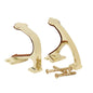 Allen Storage &amp; Organization Accessories Allen Shotgun and Rifle Wall Mount Hooks Brass