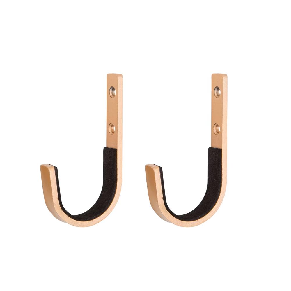 Allen Storage &amp; Organization Accessories Allen Stronghold Steel Hooks Brass/Gold 2/ct