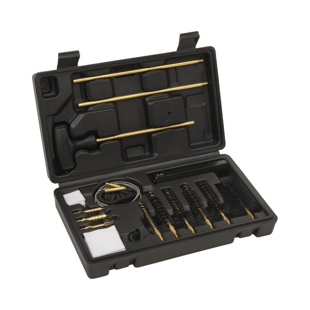 Allen Gun Cleaning Kits Allen Krome Modern Sporting Rifle Cleaning Kit 22 223 30 & 308 Cal. 17 Pieces Black