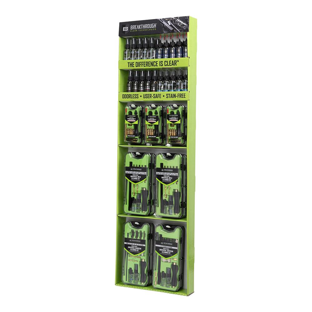 Allen Gun Oils &amp; Gun Cleaning Solvents Allen Breakthrough Clean Technologies Sidekick Display Stand