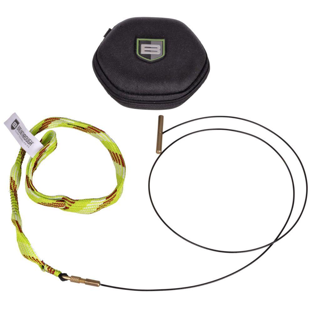 Allen Pull Through Bore Cleaners Allen Breakthrough Clean Technologies Rifle Battle Rope 2.0 Cleaning Bore .270 Cal/7mm with EVA Case