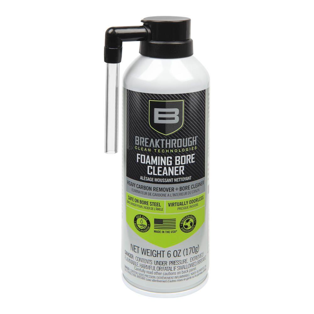 Allen Gun Oils &amp; Gun Cleaning Solvents Allen Breakthrough Clean Technologies Foaming Bore Cleaner 6 oz Clear Aerosol