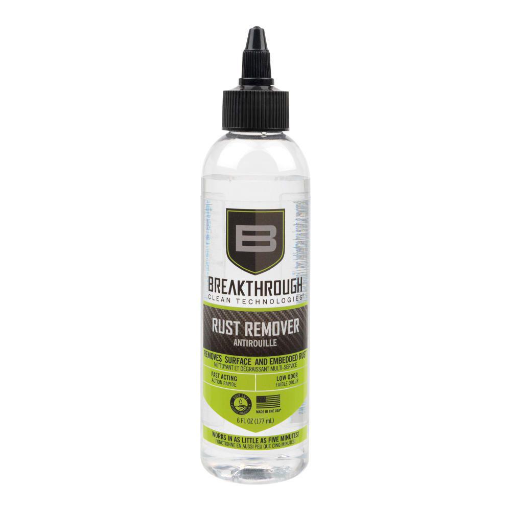 Allen Gun Oils &amp; Gun Cleaning Solvents Allen Breakthrough Clean Technologies Rust Remover 6 oz Dispensing Cone Cap Bottle