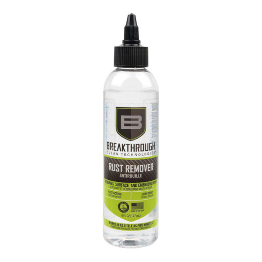 Allen Gun Oils &amp; Gun Cleaning Solvents Allen Breakthrough Clean Technologies Rust Remover 6 oz Dispensing Cone Cap Bottle