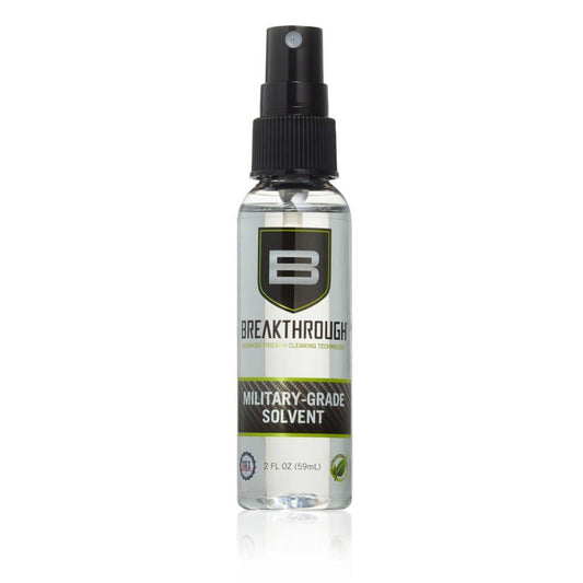 Allen Gun Oils &amp; Gun Cleaning Solvents Allen Breakthrough Clean Technologies Military Grade Solvent 2 oz Pump Spray Bottle Clear