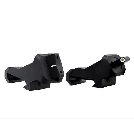 Xs Sight Systems Rifle Sights Xs Sight Systems  XS SightXTI2 DXW 45 Degree Offset BUIS Tritium Front / Non-Tritium Rear