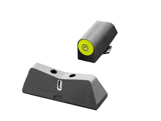 Xs Sight Systems Optics|Night Sights Xs Sight Systems  XS Sight DXW2 Big Dot Sight for Colt 1911 & others all barrel lengths  LPA Cut - Yellow