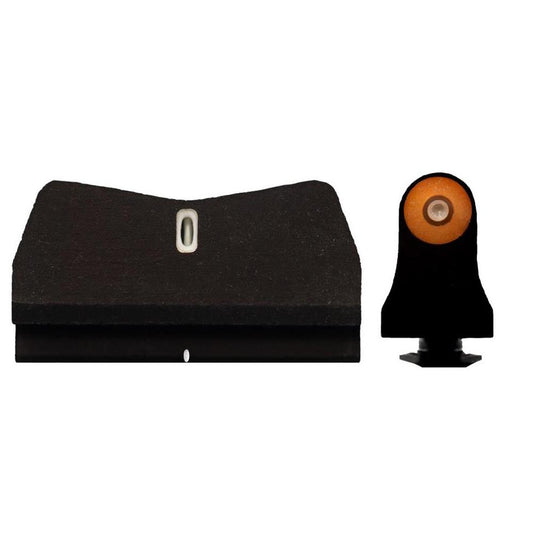 Xs Sight Systems Optics|Suppressor Height Sights Xs Sight Systems  XS Sight DXT2 Big Dot Sight for Glock Suppressor Hgt 17 19 22-24 26 27 31-36 -Orange