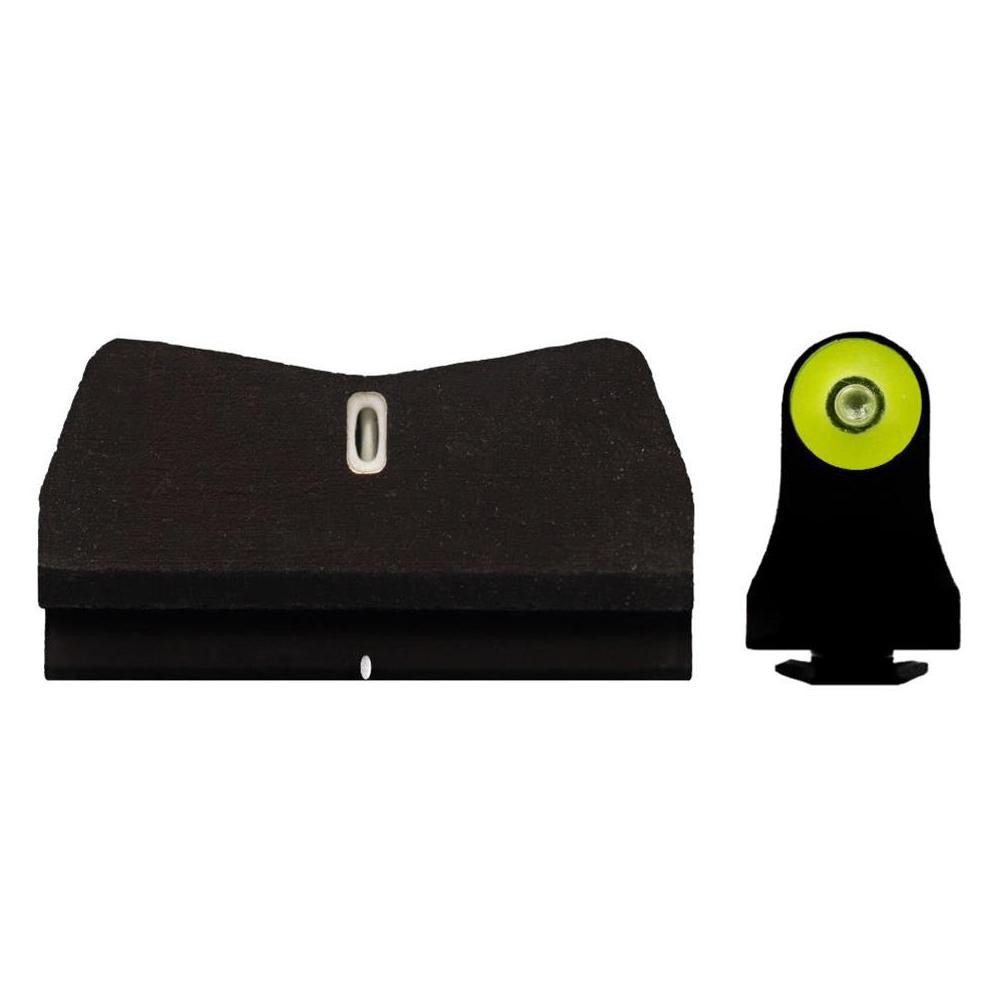Xs Sight Systems Optics|Suppressor Height Sights Xs Sight Systems  XS Sight DXT2 Big Dot Sight for Glock Suppressor Hgt 17 19 22-24 26 27 31-36 - Yellow
