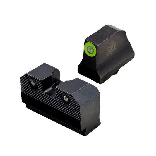 Xs Sight Systems Optics|Night Sights Xs Sight Systems  XS Sight Systems R3D 2.0 Suppressor Height Night Sights for Glock 20/21/29/30/30S/37/41 Green Front with Black Rear