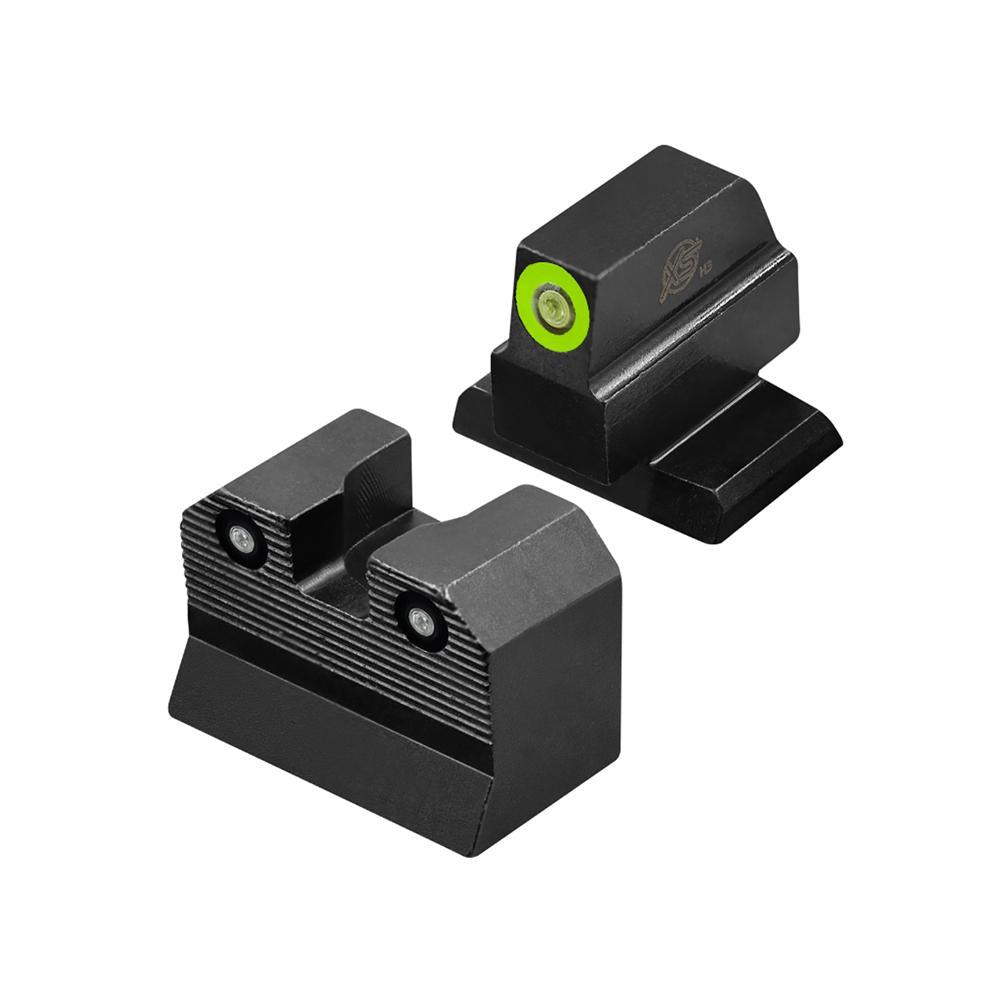Xs Sight Systems Night Sights Xs Sight Systems  XS Sights R3D 2.0 Suppressor Height Night Sights for HK VP9 OR Green