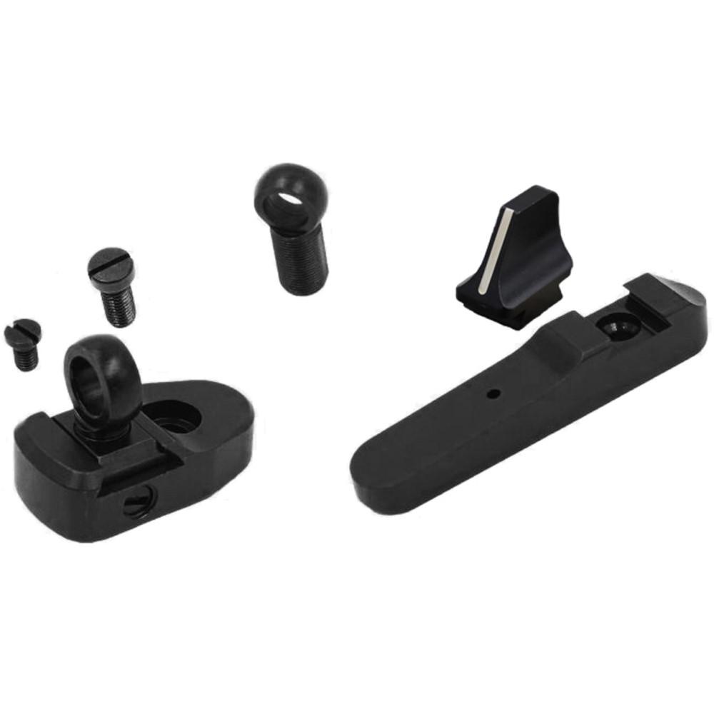Xs Sight Systems Rifle Sights Xs Sight Systems  XS Sight Systems Henry Ghost Ring Sight Set .357 with Ramp & Screw-On Front Sight
