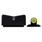 Xs Sight Systems Night Sights Xs Sight Systems  XS Sight DXT2 Big Dot Sight for Kimber 1911 Custom 5" & Ultra Carry - Yellow
