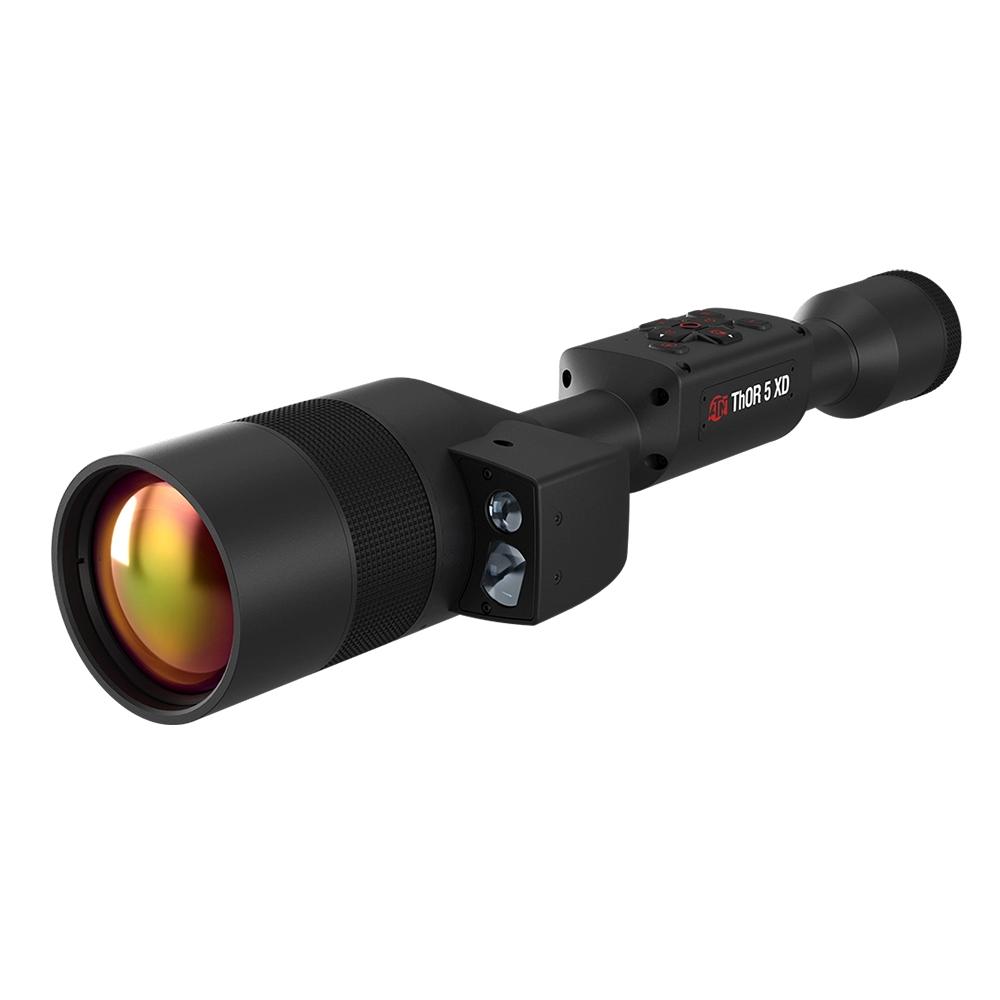 American Technologies Network Optics|Thermal Rifle Scopes American Technologies Network ATN Thor 5 XD Thermal Rifle Scope 3-30x 1280x1024 12 Micron Black with Laser Rangefinder