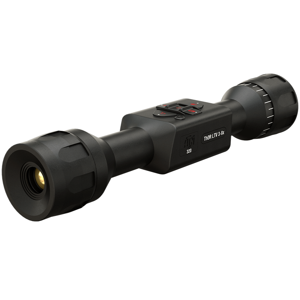 American Technologies Network Thermal Rifle Scopes American Technologies Network ATN ThOR LTV 3-9x 320x240 12 micron Ultra Lite Thermal Rifle Scope With Video Recording