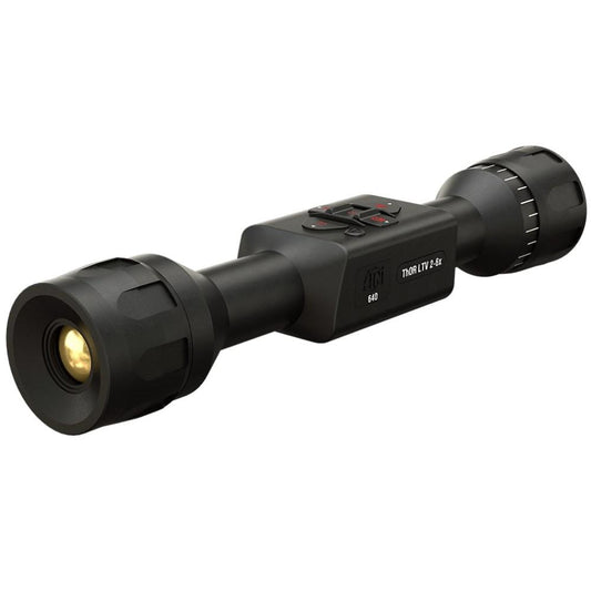 American Technologies Network Thermal Rifle Scopes American Technologies Network ATN Thor LTV 2-6x 640x480 12 micron Ultra Lite Thermal Rifle Scope With Video Recording