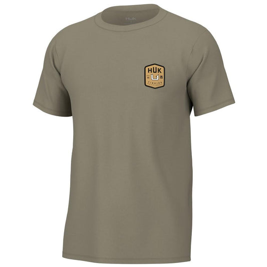 HUK Short Sleeve Shirts HUK Huk Born Short Sleeve Shirt Overland Trek M