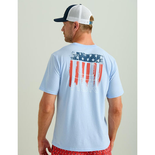 HUK Short Sleeve Shirts HUK Huk Salute Short Sleeve T-Shirt Windsurfer XL
