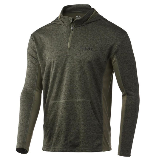 HUK Hoodies &amp; Sweatshirts HUK Huk Icon X Coldfront Hoodie Heather Moss L