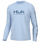 HUK Long Sleeve Shirts HUK Huk Vented Pursuit Long Sleeve Shirt Ice Water M