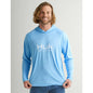 HUK Long Sleeve Shirts HUK Huk Vented Pursuit Long Sleeve Hoodie Marolina Blue 3XL
