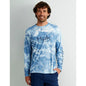 HUK Long Sleeve Shirts HUK Huk Mossy Oak Pursuit Performance Long Sleeve Crew Shirt MO Stormwater Spindrift L