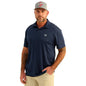 HUK Short Sleeve Shirts HUK Huk Icon Polo Short Sleeve Shirt Naval Academy 2XL