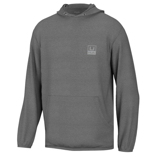 HUK Hoodies &amp; Sweatshirts HUK Huk Huk'd Up Performance Fleece Hoodie Volcanic Ash Heather 2XL
