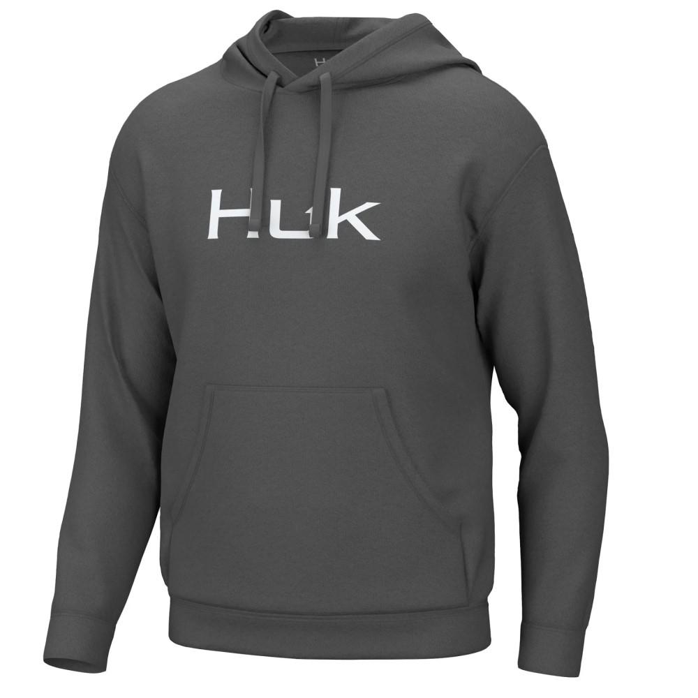 HUK Hoodies &amp; Sweatshirts HUK Huk Huk'd Up Logo Long Sleeve Hoodie Volcanic Ash M